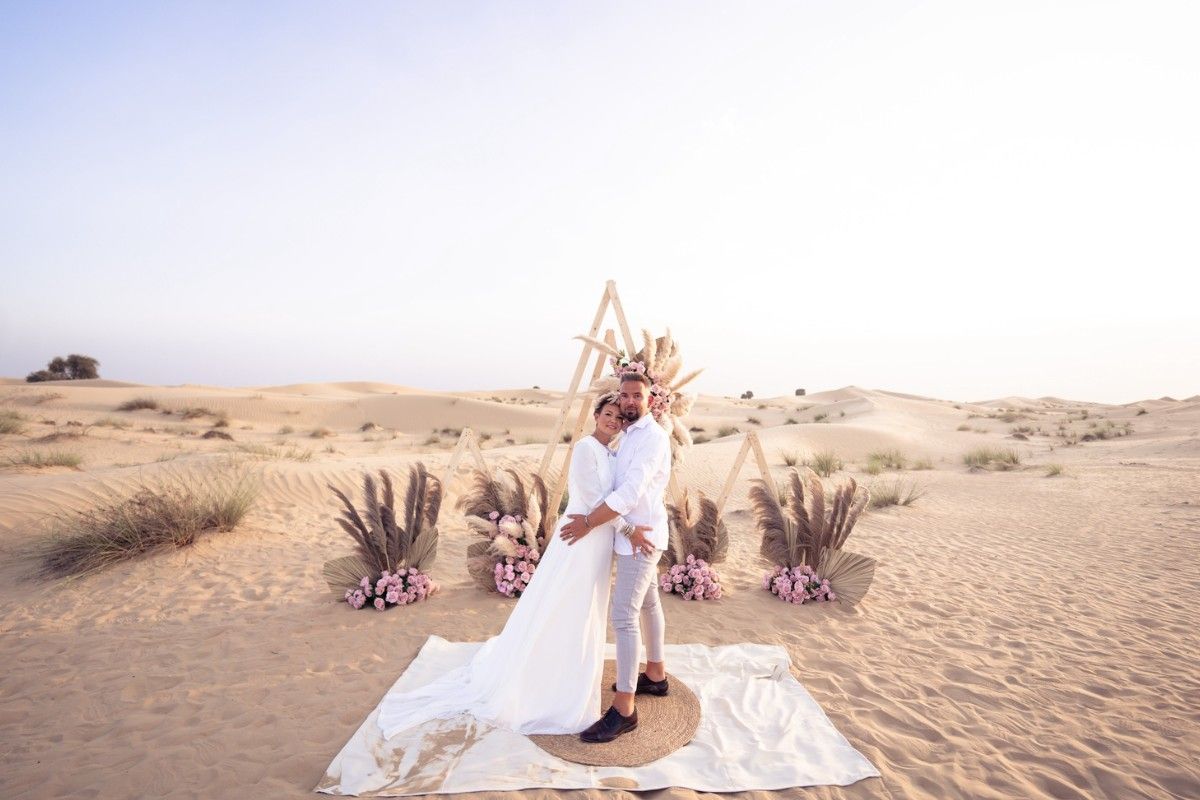 Muslim Wedding Ceremony 15 Wedding couple jetskiing